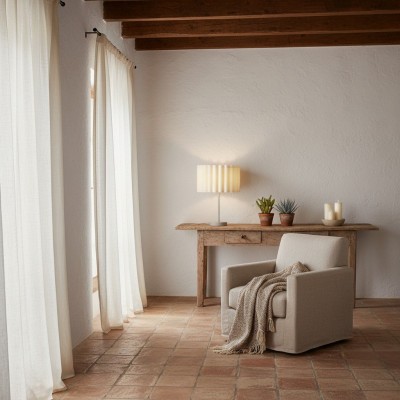 Velura Tischleuchte - Beige... 2