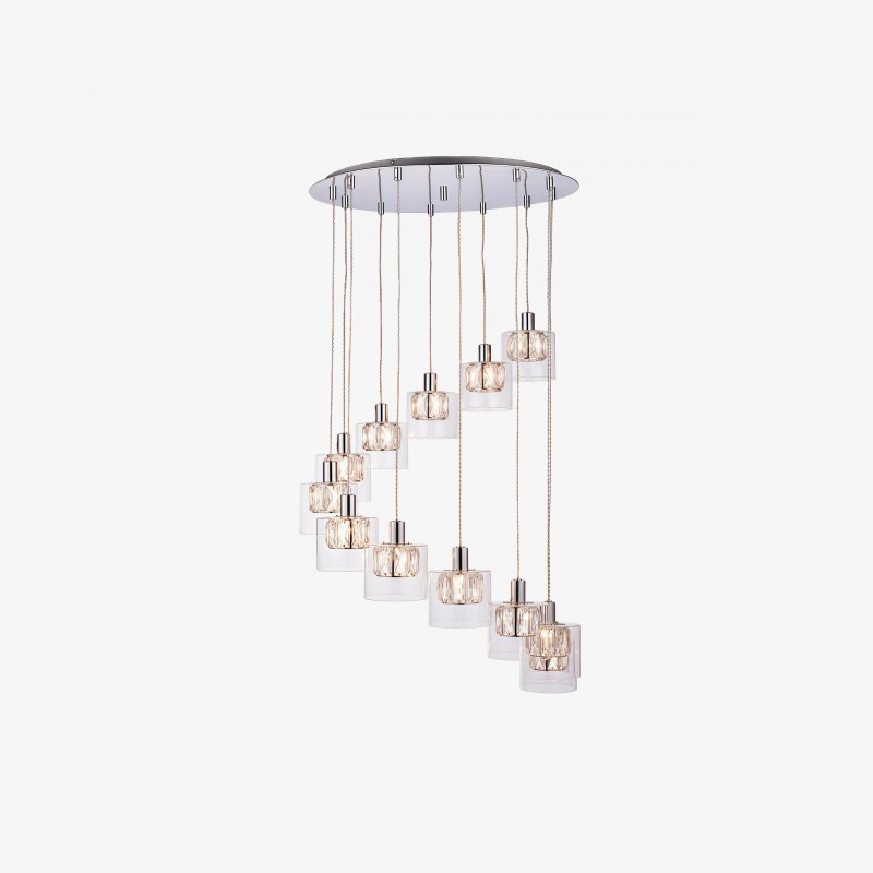 Lampada a sospensione in metallo...