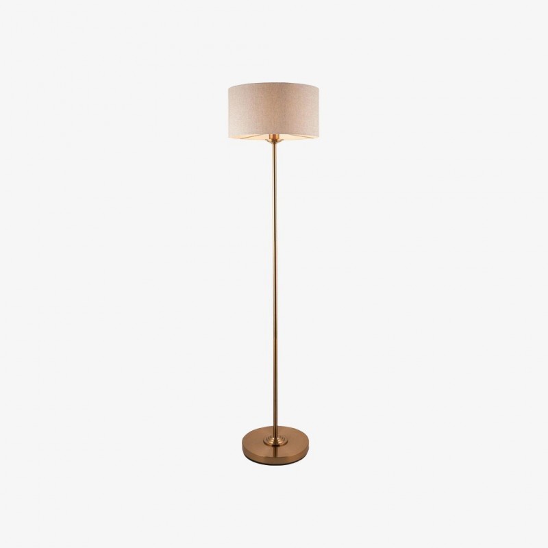 Tela Drum Shade vloerlamp - Moderne...