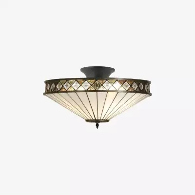 Plafonnier semi-encastré TF...