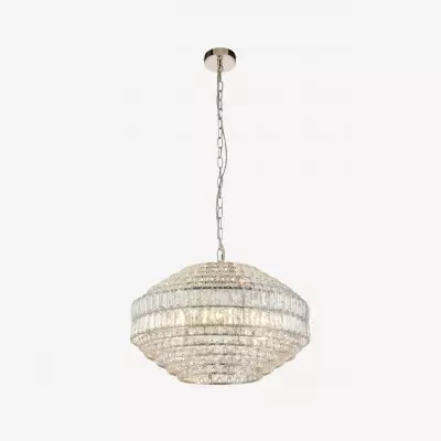 Lámpara colgante de cristal...