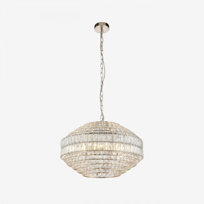 Lámpara colgante de cristal Virelis...