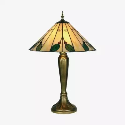 Lampe de table en verre...