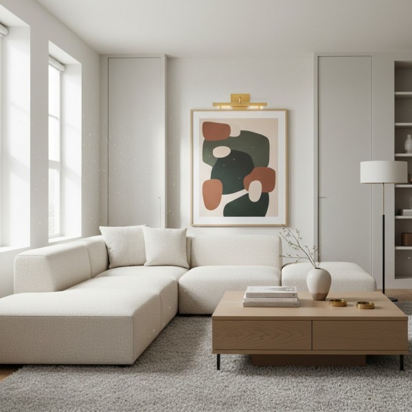 Aurix Minimalist Iron Wall Lamp - Elegant wall-mounted Lighting Enhance Any Interior Artwork KL2171