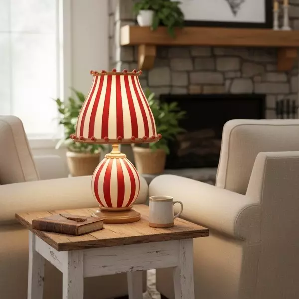 Festilo Playful Sculptural Table Lamp with Dome Shade - Modern Accent Design for Living Room KL2100