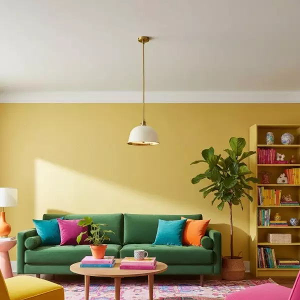 Forvara Classic Bell Pendant Light Industrial Pole Pendant Fixture for Dining Room KL2105