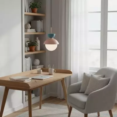 Lámpara colgante nórdica... 2