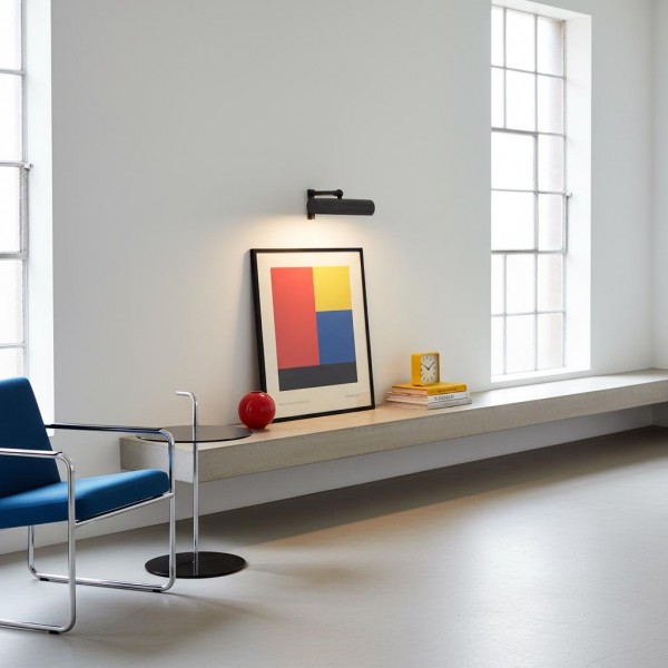 Libris Cylinder Picture Light - Metal Shade Wall Lamp for Living Room or Bedroom KL2162