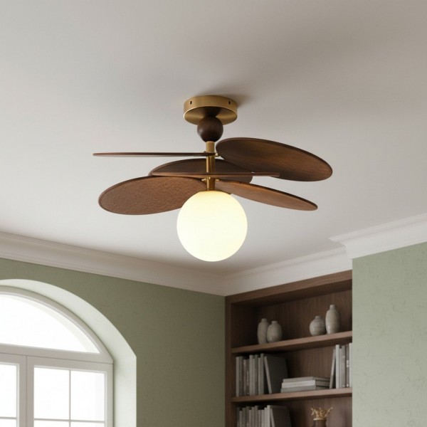 Orrise Overlapping Blade Design Ceiling Light - Contemporary Decorative Light for Interiors KL2080