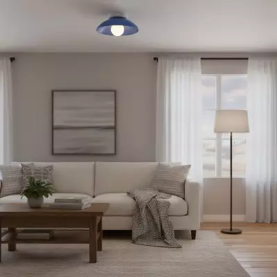 Ovalune Deckenleuchte mit... 2