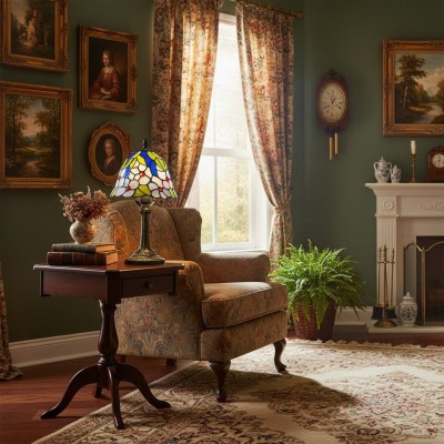 Lampada da tavolo Tiffany... 2