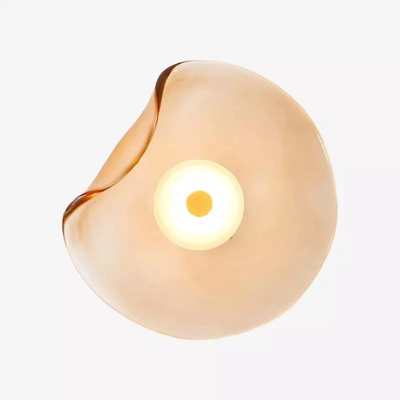 Lunacrest Elegant Curved Glass Wall...