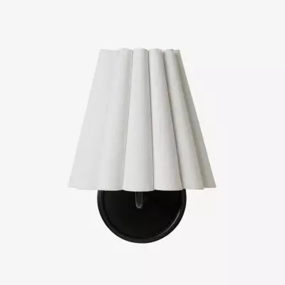 Ruffmeto stoffen wandlamp -...
