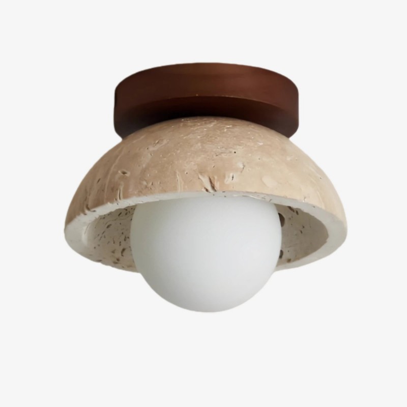 Travira Ceiling Light Textured Bowl...