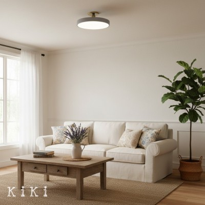 Lámpara de techo redonda... 2