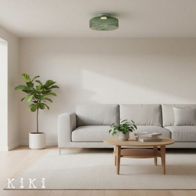 Lámpara de techo de cristal... 2