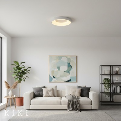 Plafonnier LED rond en... 2