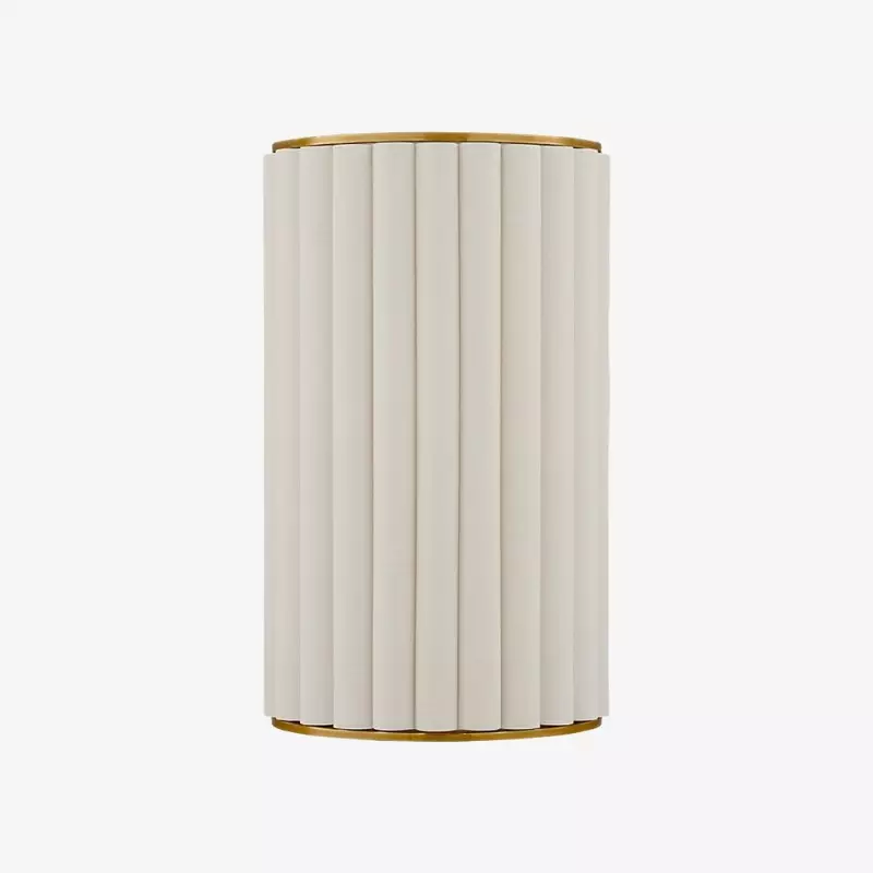 Duova Scalloped Wall Lamp - Antique...