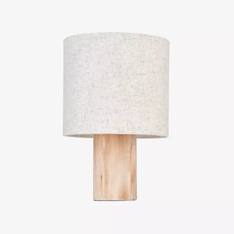 Lámpara de mesa Linemora con base de...