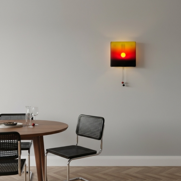 Afterglow Decorative Wall Lamp - Gradient Sunset LED Wall Lamp Suitable for Living Rooms and Bedrooms KL2297