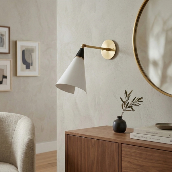 Oribelle Minimalist Wall Lamp - Contemporary Metal Sconce for Interior Space KL2276