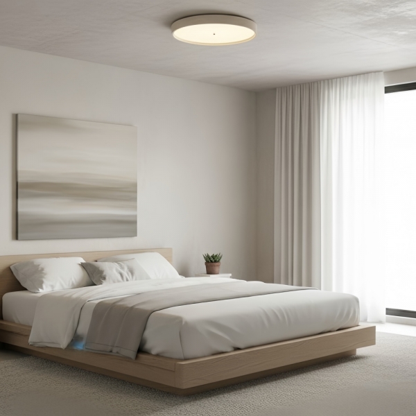 Zenthoris Travertine Ceiling Light Minimalist Flush Mount - Modern Ambient Hallway Lighting KL2261