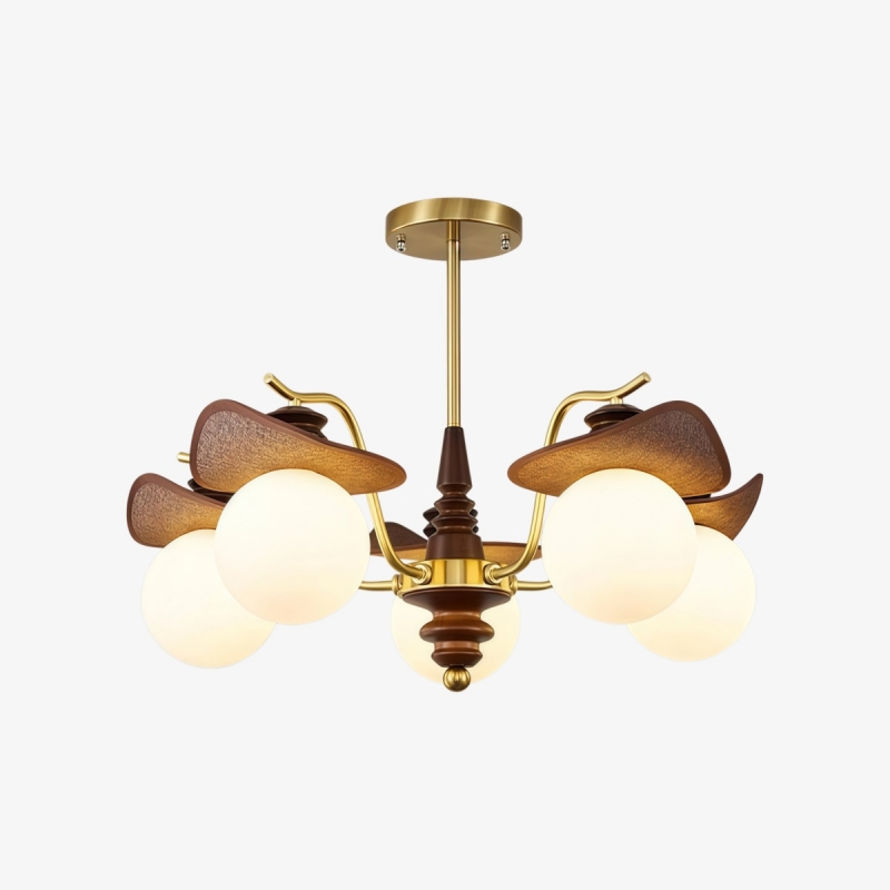 Lustre Solvane à plusieurs bras avec...