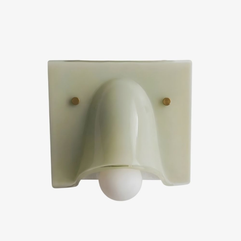 Lampada da parete in vetro in stile...