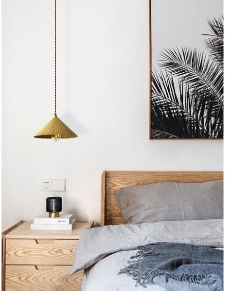 Hammered Copper Pendant Light