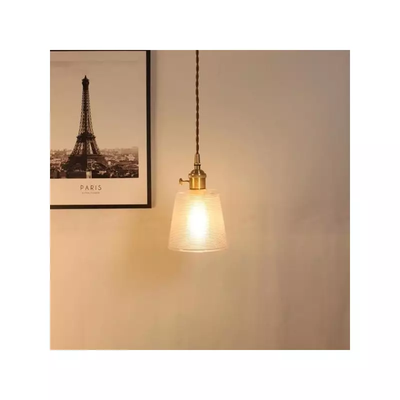 Série de suspensions en verre clair Série de suspensions en verre clair