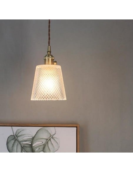 Clear glass pendant lights series