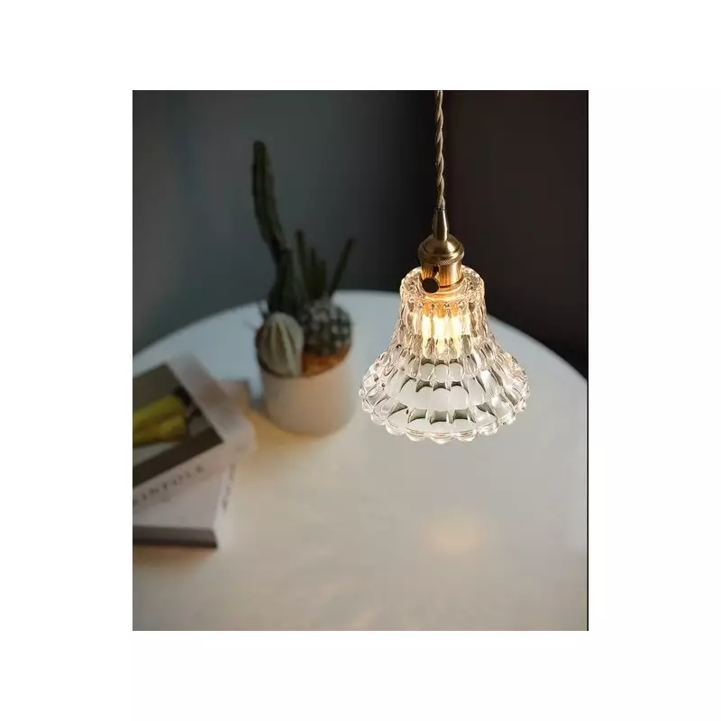 Série de suspensions en verre clair Série de suspensions en verre clair