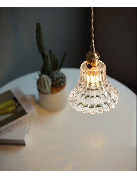 Clear glass pendant lights series