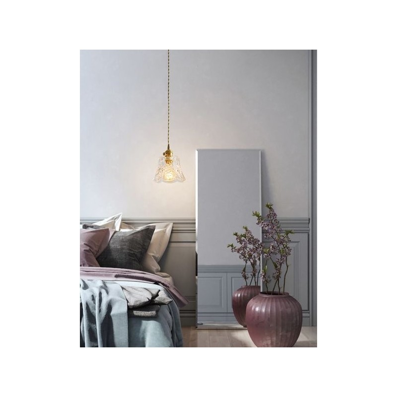 Série de suspensions en verre clair Série de suspensions en verre clair