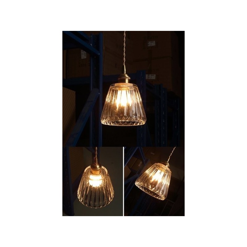 Série de suspensions en verre clair Série de suspensions en verre clair