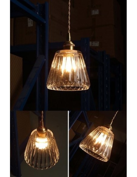 Clear glass pendant lights series