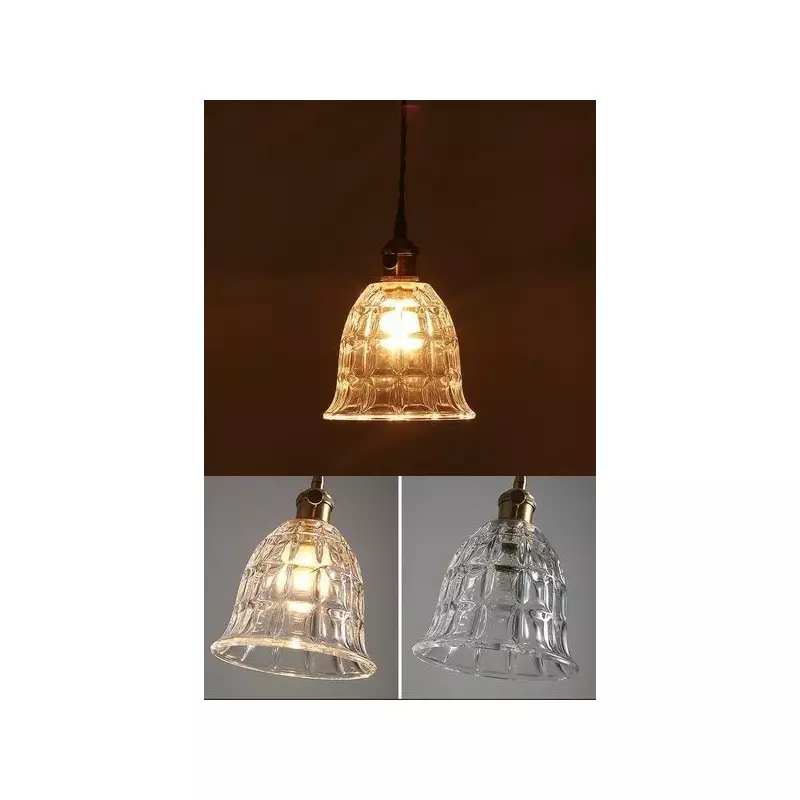 Série de suspensions en verre clair Série de suspensions en verre clair