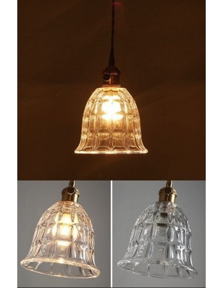 Clear glass pendant lights series