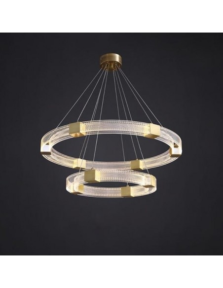 Parallel Ring LED Chandelier