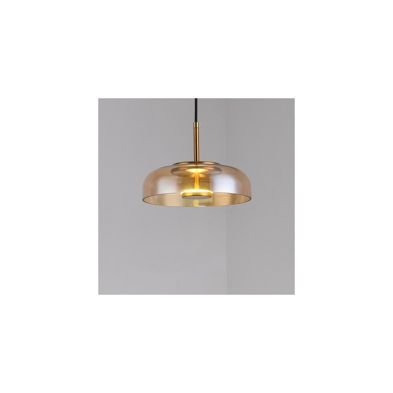 Classic glass pendant lamp