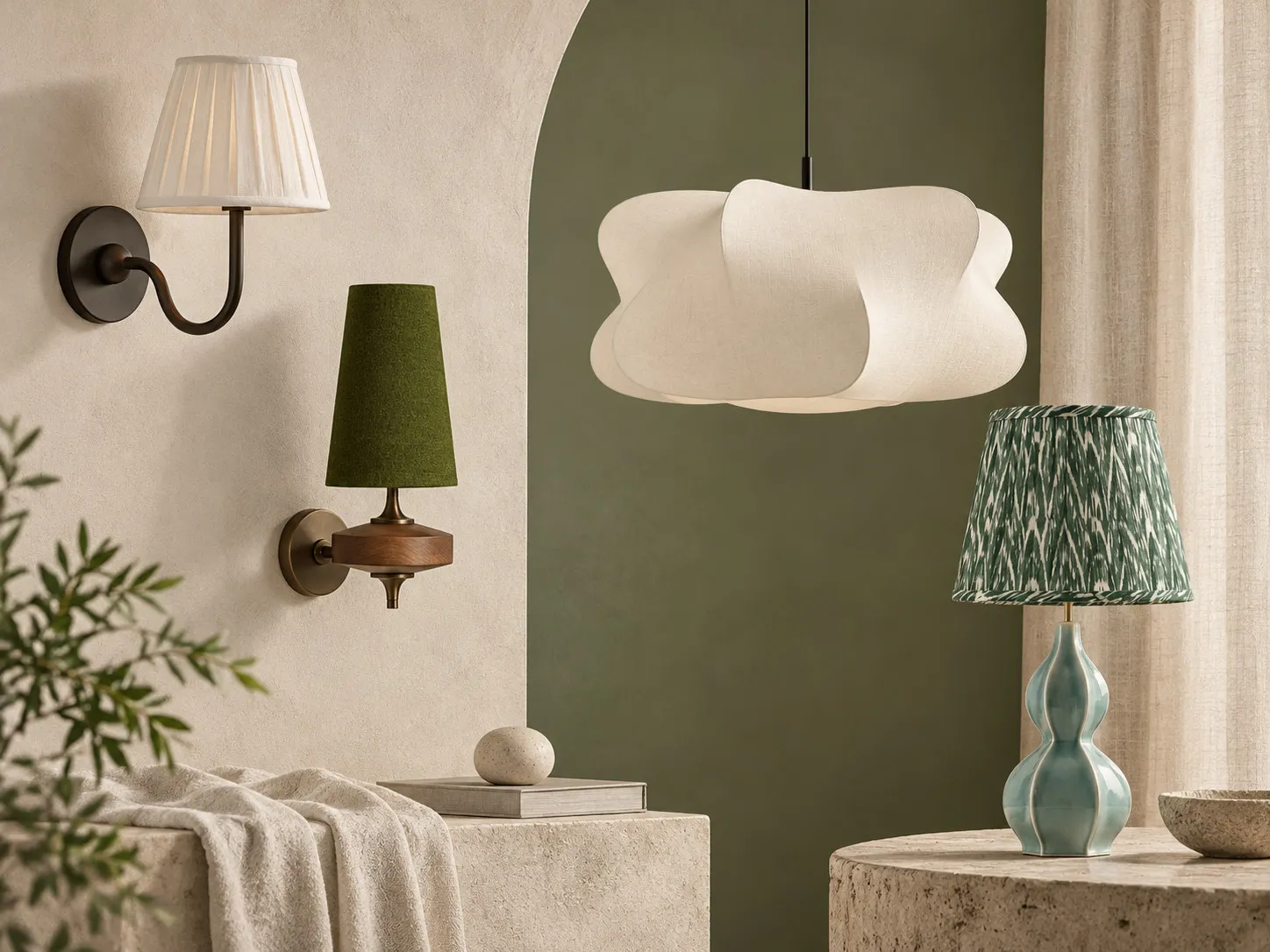 Fabric lighting series
