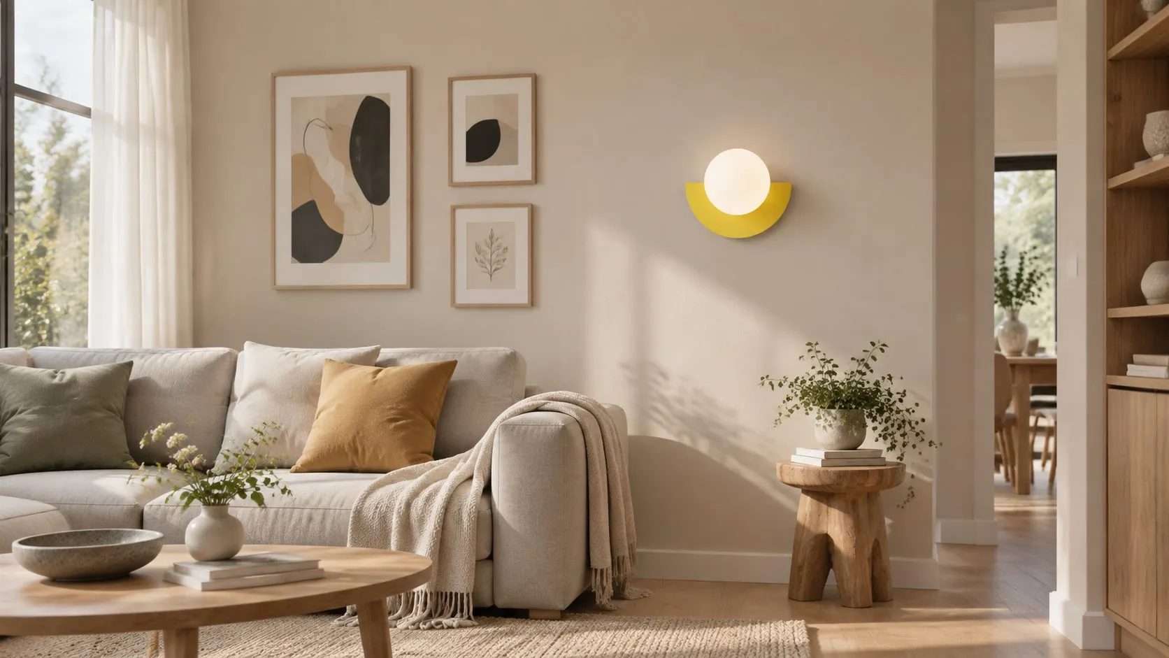 Wandlamp Nordic Candy Glass Orb