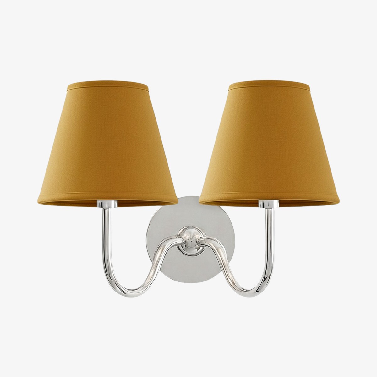 Luvora Vintage Pleated Shade Wall Lamp - Refined Linen Sconce For Bathroom or Corridor KL1272