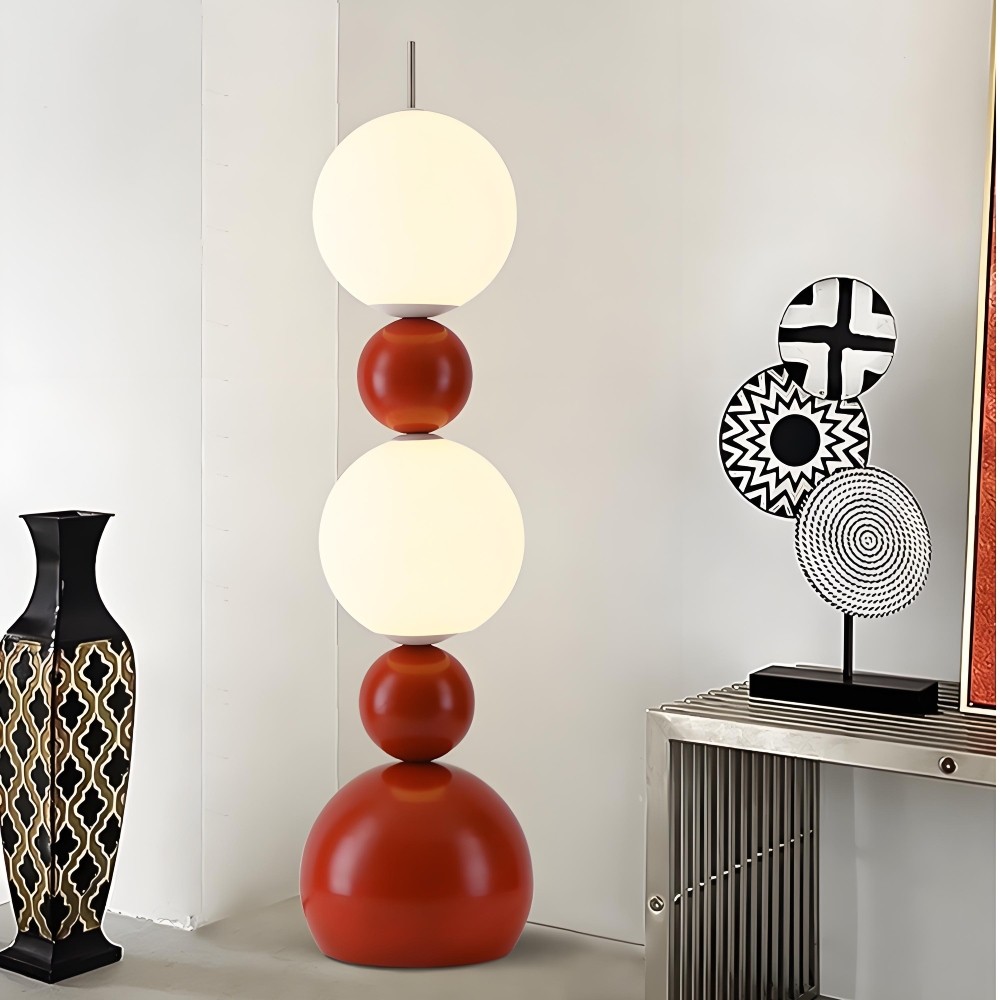 Modern Minimalist Molecular Ball Floor Lamp KL164
