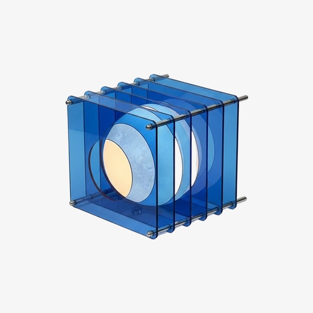 Afterglow Cube Table Lamp - Geometric Sphere Lighting for Bedroom Lighting KL2062