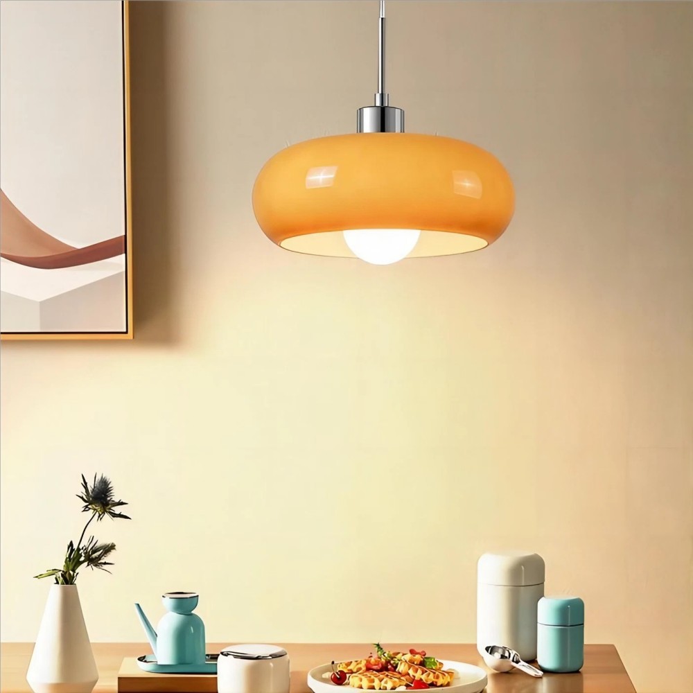 Nordic Bauhaus Design Glass Pendant Light KL04