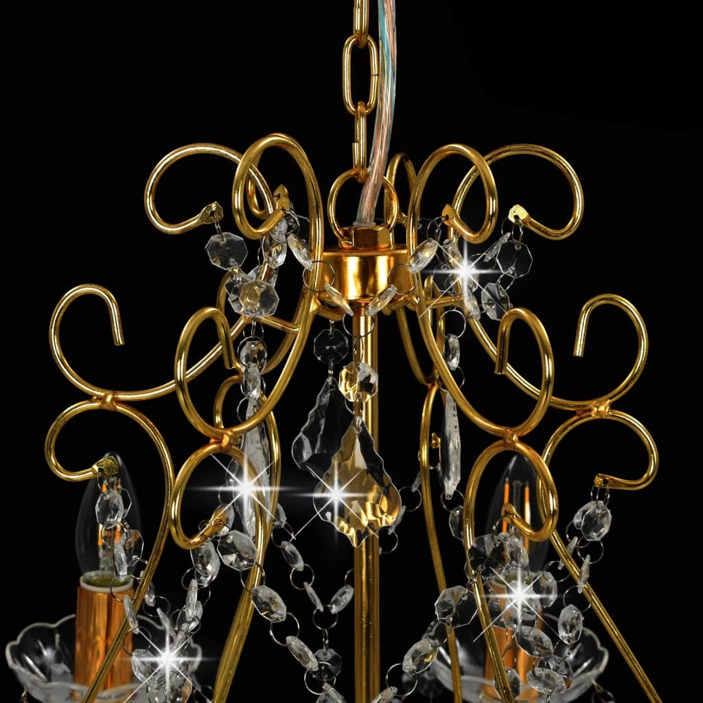 Vintage Beaded Chandelier