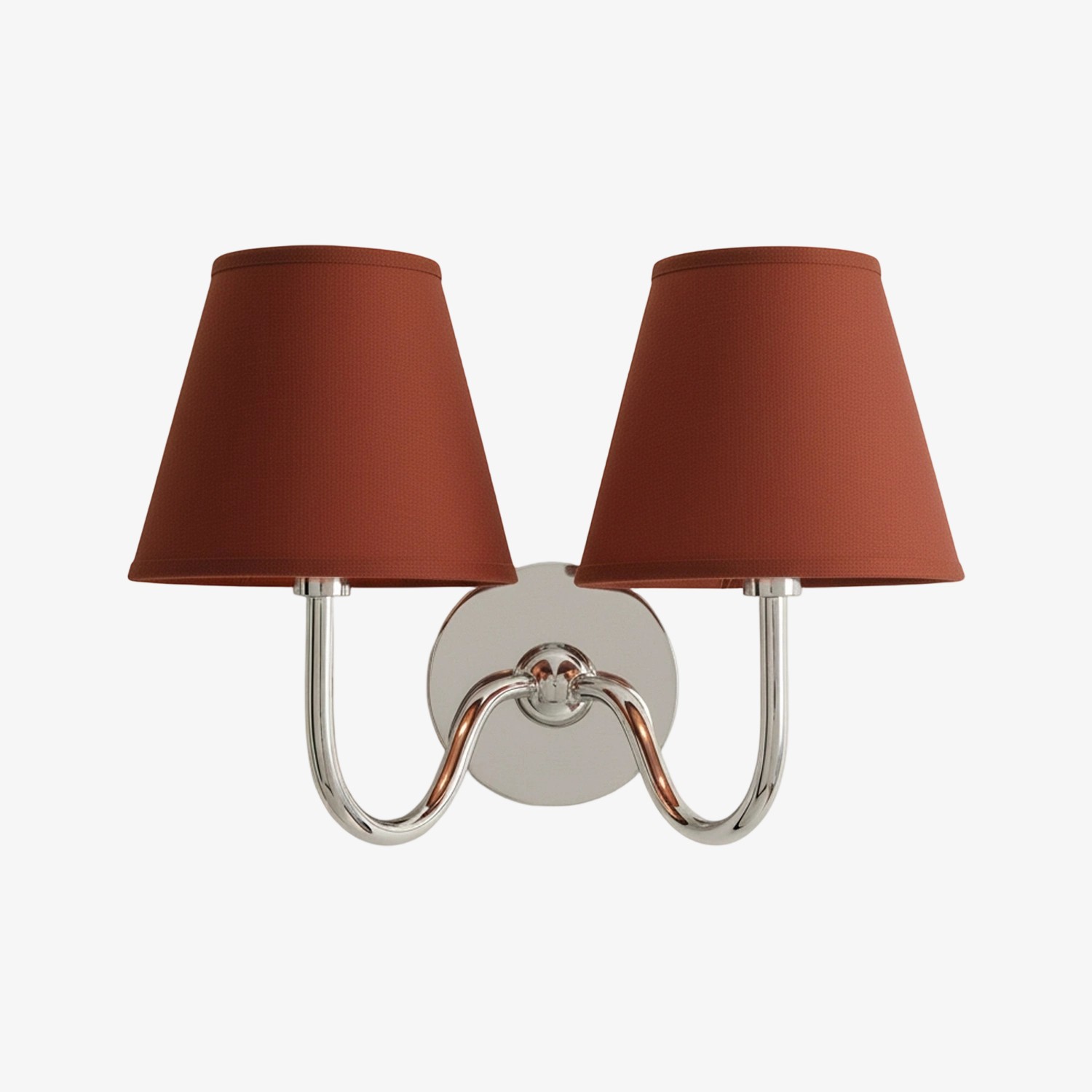 Luvora Vintage Pleated Shade Wall Lamp - Refined Linen Sconce For Bathroom or Corridor KL1272