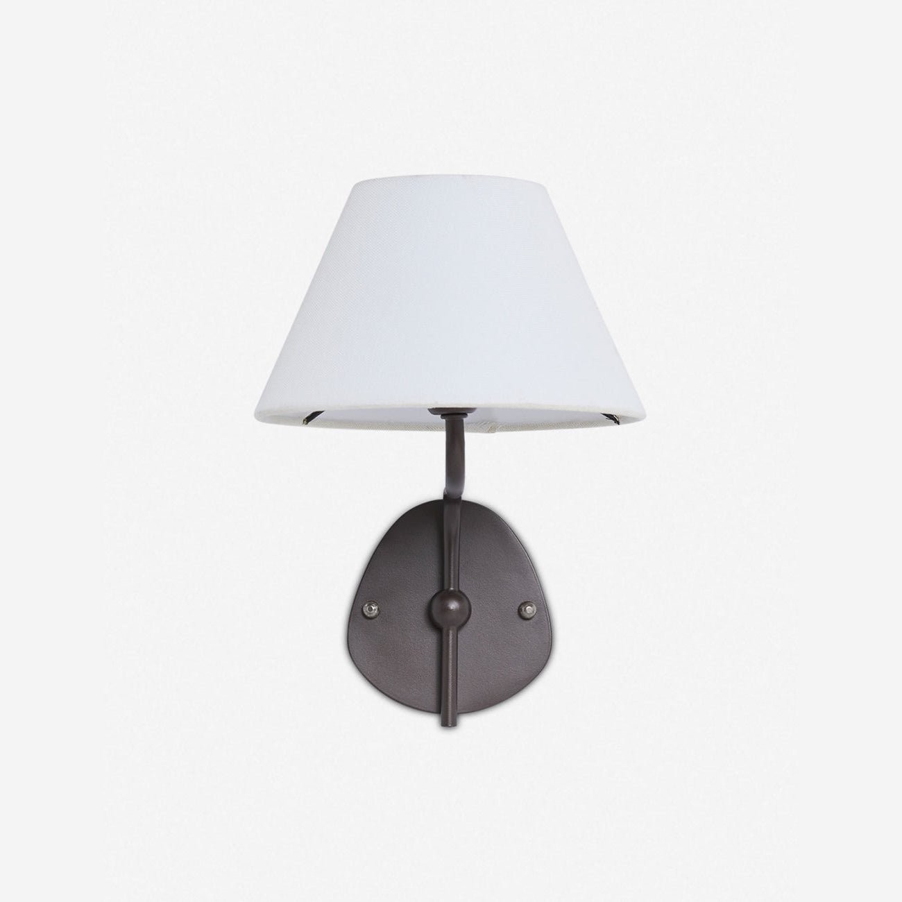 Kulo Classic Brass Wall Lamp – Modern Fabric Shade Wall Sconce for Bedroom or Hallway KL1533