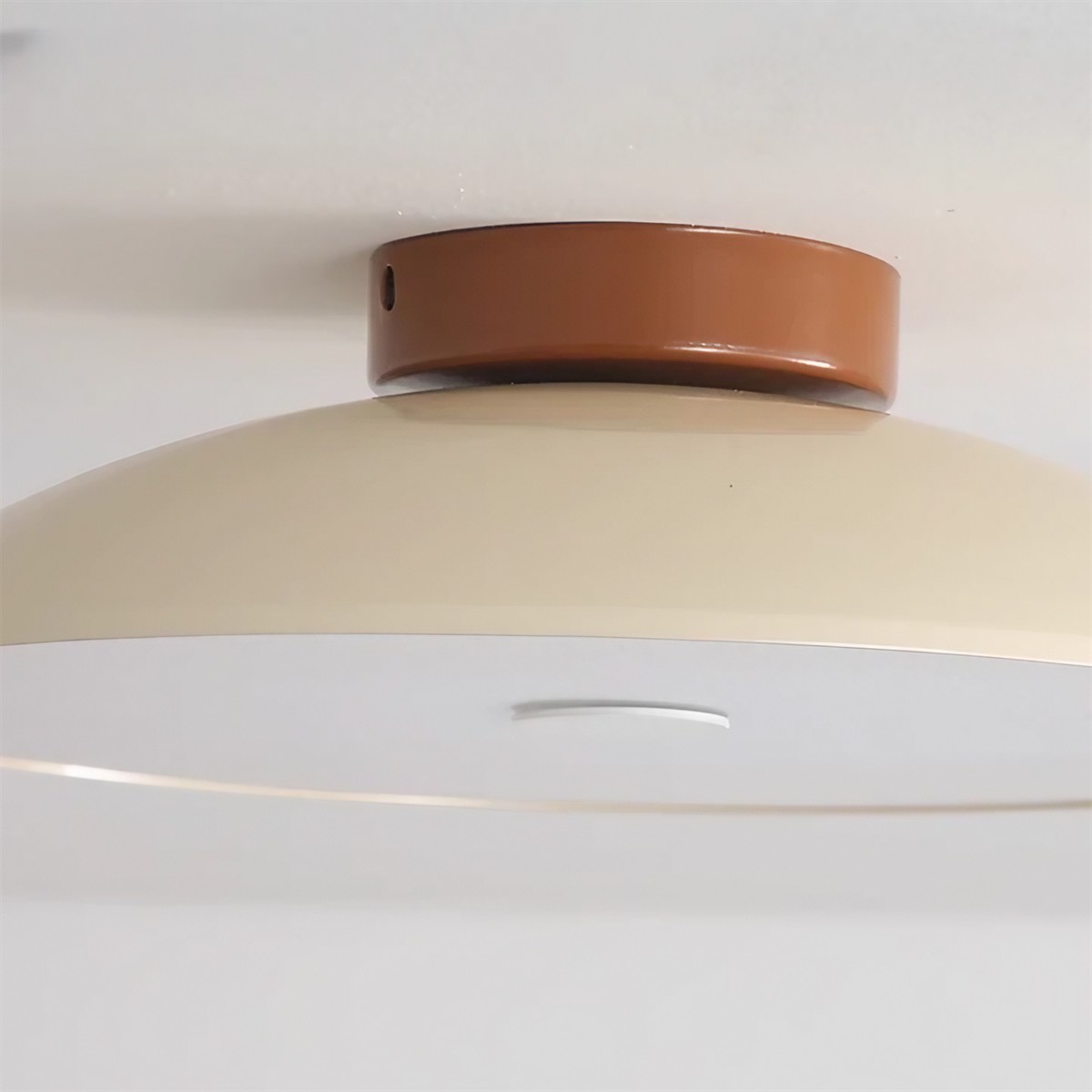 Nordic Cream Led Iron Aisle Ceiling Light KL194